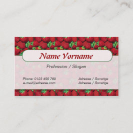 Erdbeere 名刺