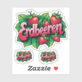 Erdbeeren シール (シート)