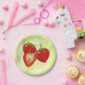 Erdbeeren  ペーパープレート (パーティー)