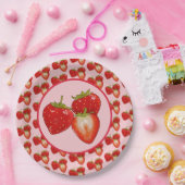 Erdbeeren  ペーパープレート (パーティー)