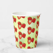 Erdbeeren Pappbecher 紙コップ (左)