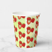 Erdbeeren Pappbecher 紙コップ (右)
