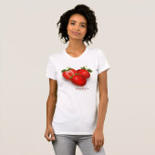 Erdbeeren Strawberrys t-shirt Tシャツ (正面フル)