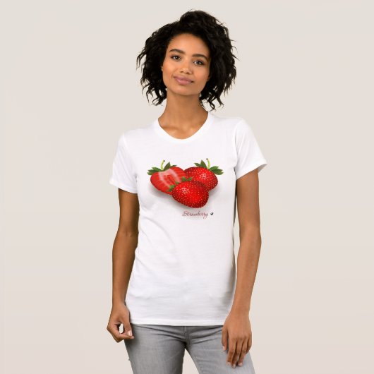 Erdbeeren Strawberrys t-shirt Tシャツ (正面フル)