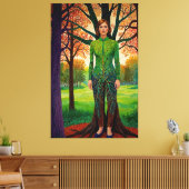 “Erdessa’s Portrait”  - The Disguise of Stillness キャンバスプリント (インサイチュ (リビング))