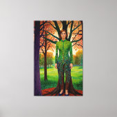 “Erdessa’s Portrait”  - The Disguise of Stillness キャンバスプリント (正面)