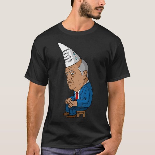 Erdoganは批判に対処できない。アックパート。 Tシャツ (正面)