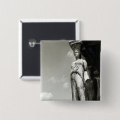 Erechtheionからのcaryatidの詳細 缶バッジ (正面&裏面)