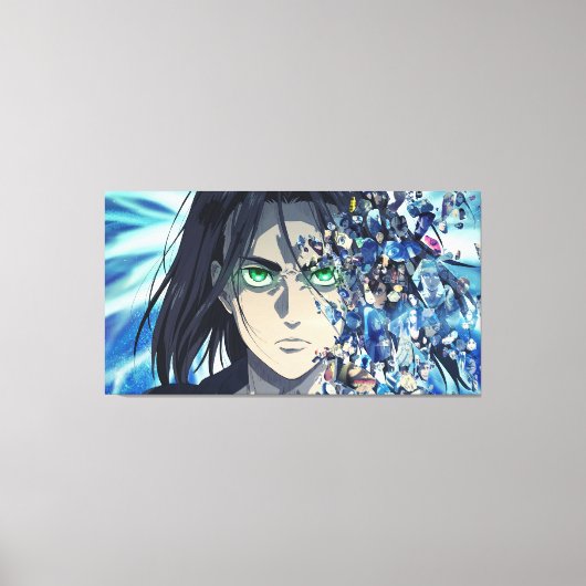 Eren Yeager Canvas Print キャンバスプリント (正面)