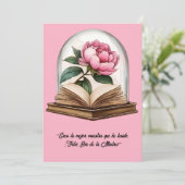 "Eres la mejor maestra que he tenido. Madre" 招待状 (スタンド正面)