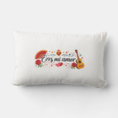 Eres Mi Amor Spanish Romantic Decorative Throw Pil ランバークッション (裏面)