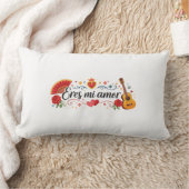Eres Mi Amor Spanish Romantic Decorative Throw Pil ランバークッション (ブランケット)
