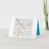 Eres un profesor sobresaliente.  サンキューカード (正面)