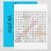 Eres una proteora sobreesaliante. (正面/裏面)