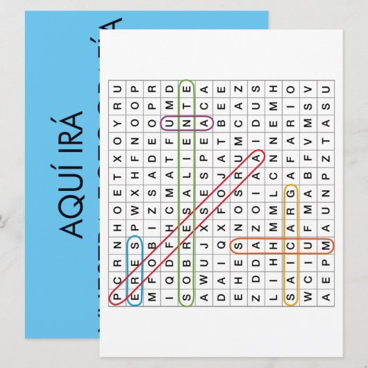 Eres una proteora sobreesaliante. (正面/裏面)