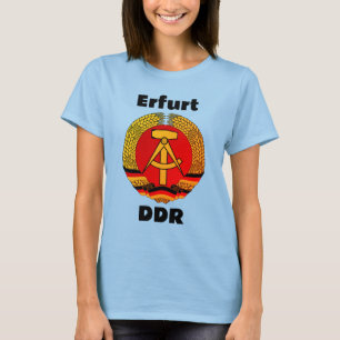 Erfurt, DDR, GDR, Erfurt，東ドイツ Tシャツ