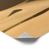 Erg Awbari、サハラ砂漠、フェザン、リビア。4 ポスター (角)