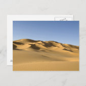Erg Awbari、サハラ砂漠、フェザン、リビア。5 ポストカード (正面/裏面)