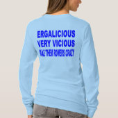 Ergalicious Tシャツ (裏面)
