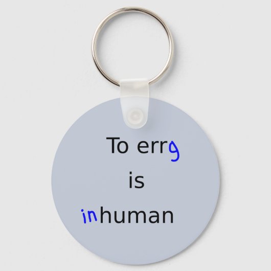 Ergingのトレーニングのおもしろいなスローガンの体育館 キーホルダー (正面)