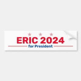 Eric 2024バンパーステッカー バンパーステッカー