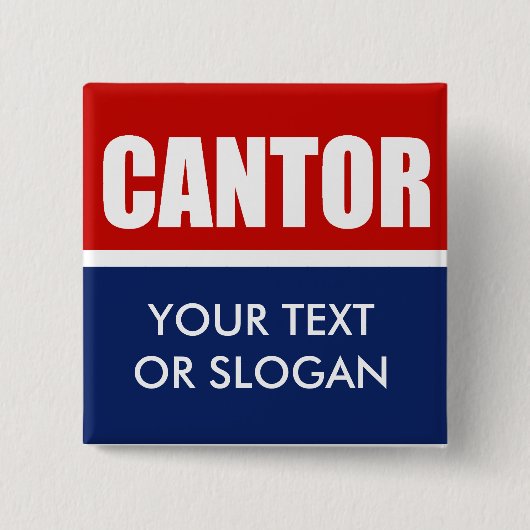 ERIC CANTOR 2012 缶バッジ (正面)