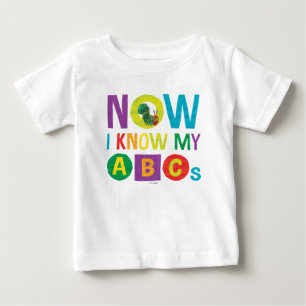 Eric Carleが私のABCを知る ベビーTシャツ