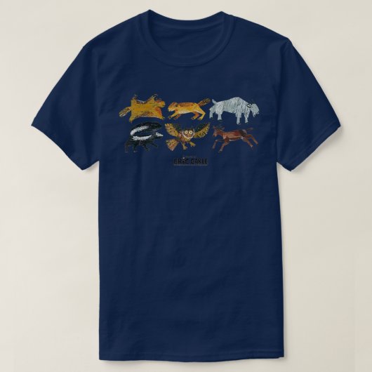 Eric Carle Animal Illustrations  Tシャツ (デザイン正面)