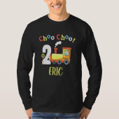 Eric Choo Choo Two Train 2nd Birthday Turning 2 Tシャツ (正面)