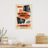 Eric Dolphy - Booker Little jazz poster - Five ポスター (キッチン)