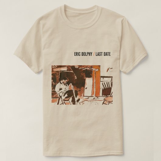 Eric Dolphy Last Date Tシャツ (デザイン正面)