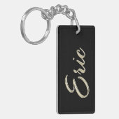 Eric Name whitegold Schlüsselanhänger Anhänger キーホルダー (正面左)