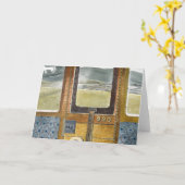 Eric Raviliousによる鉄道風景 カード (黄色い花)