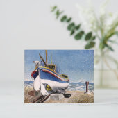 Eric Ravilious – アデルバラのライフボート カード (スタンド正面)