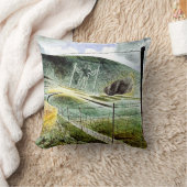 Eric Ravilious – ウィルミントン大男、 クッション (ブランケット)