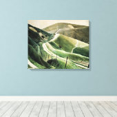 Eric Ravilious – チョークパス、有名なアートワーク キャンバスプリント (インサイチュ (ウッドフロア))