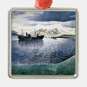 Eric Ravilious – ノルウェー、魔法現実主義、 メタルオーナメント