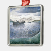 Eric Ravilious – ノルウェー、魔法現実主義、 メタルオーナメント (左)