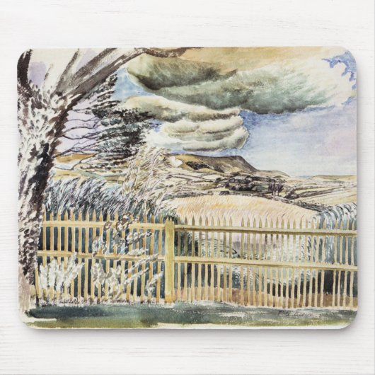 Eric Ravilious – ファーレ素晴らしビー絵画コン マウスパッド (正面)