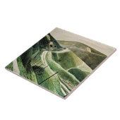 Eric Ravilious – 有名なチョーク絵画パス、 タイル (側面)