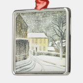 Eric Ravilious - 雪のホールステッド通り, メタルオーナメント (左)
