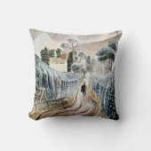 Eric Ravilious art、ウェットアフタヌーン クッション (正面)