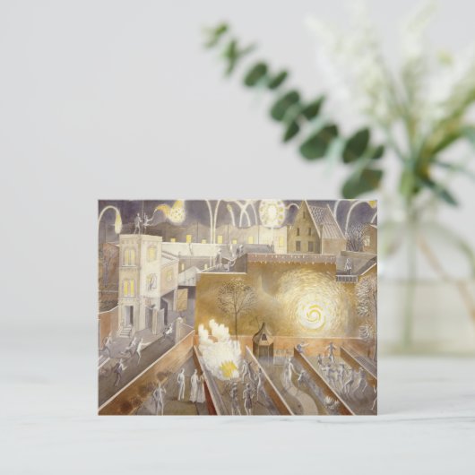 Eric Ravilious art、11月5日 カード (スタンド正面)