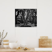 Eric Ravilious art, Woodland Outside Florence ポスター (キッチン)