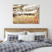 Eric Ravilious artwork, Strawberry Nets キャンバスプリント (インサイチュ (寝室))