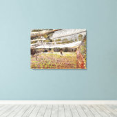 Eric Ravilious artwork, Strawberry Nets キャンバスプリント (インサイチュ (ウッドフロア))