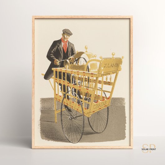 Eric Ravilious Britishによるナイフグラインダーヴィンテージ ポスター