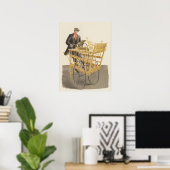 Eric Ravilious Britishによるナイフグラインダーヴィンテージ ポスター (ホームオフィス)