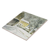 Eric Ravilious - Hallstead Road in Snow, タイル (側面)