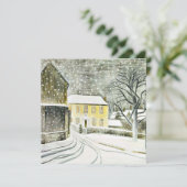 Eric Ravilious - Hallstead Road in Snow, 1936 カード (スタンド正面)
